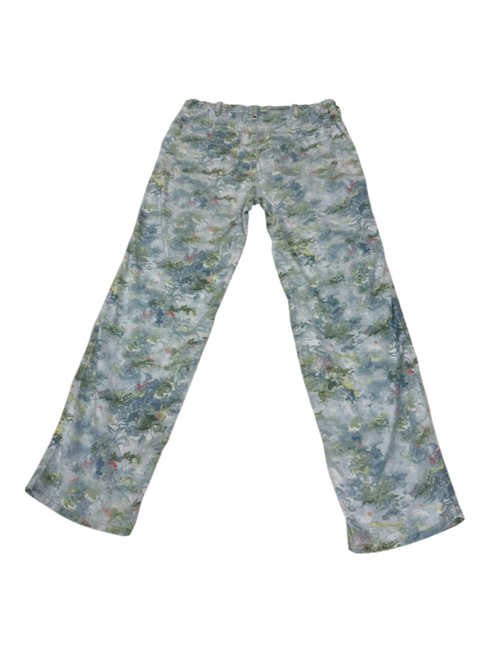 Pilcro The Roamer Pants | Lily Pad Pond Painted Water Colour - Size 28 - Picture 4 of 16